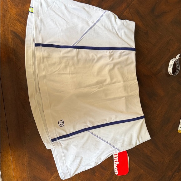 Wilson Pants - Wilson Tennis Skirt with Blue Accents NWT
